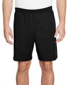 A4 N5244 - Adult 7" Inseam Cooling Performance Shorts Negro