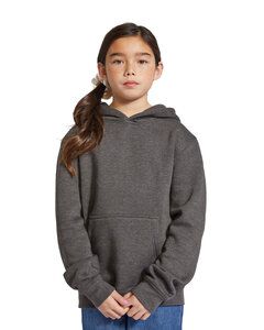 Lane Seven LS1401Y - Youth Premium Pullover Hooded Sweatshirt Carbón de leña Heather
