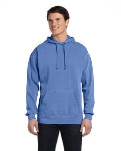 Comfort Colors 1567 - Adult Hooded Sweatshirt Flo Blue