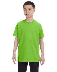 Hanes 54500 - Youth Authentic-T T-Shirt Lime