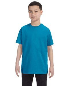 Hanes 54500 - Youth Authentic-T T-Shirt Teal
