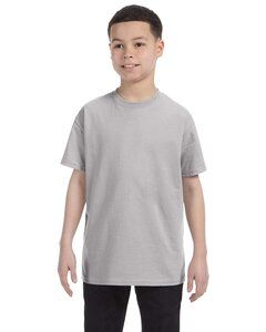 Hanes 54500 - Youth Authentic-T T-Shirt Light Steel