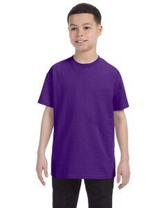 Hanes 54500 - Youth Authentic-T T-Shirt Purple