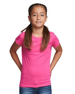 Next Level Apparel N3710 - Youth Girls Princess T-Shirt Raspberry
