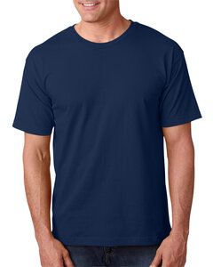 Bayside BA5040 - Adult 5.4 oz., 100% Cotton T-Shirt Light Navy
