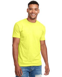 Next Level Apparel N6210 - Unisex CVC Crewneck T-Shirt Neon Yellow