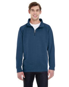 Comfort Colors 1580 - Adult Quarter-Zip Sweatshirt True Navy