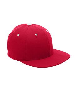 Team 365 ATB101 - by Flexfit Adult Pro-Formance® Contrast Eyelets Cap Sp Red/Wht