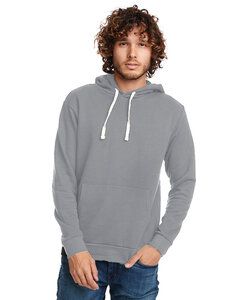 Next Level Apparel 9303 - Unisex Santa Cruz Pullover Hooded Sweatshirt Lead Gray