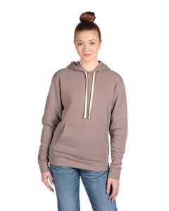 Next Level Apparel 9303 - Unisex Santa Cruz Pullover Hooded Sweatshirt Shitake