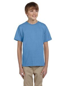 Fruit of the Loom 3931B - Youth 5 oz., 100% Heavy Cotton HD® T-Shirt Columbia Blue