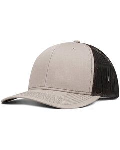 Fahrenheit F210 - Pro Style Trucker Hat Khaki/Brown