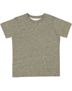 Rabbit Skins 3391 - Toddler Harborside Melange Jersey T-Shirt Miltry Grn Mlnge