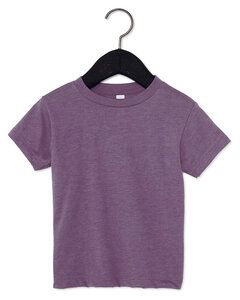 Bella+Canvas 3001T - Toddler Jersey Short-Sleeve T-Shirt Hthr Team Purple