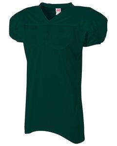 A4 N4242 - Adult Nickleback Tricot Body w/ Double Dazzle Cowl And Skill Sleeve Football Jersey Verde bosque