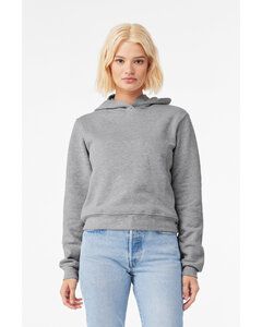 Bella+Canvas 7519 - Ladies Classic Pullover Hooded Sweatshirt Athletic Heather