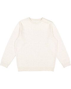 LAT 6925 - Unisex Eleveated Fleece Sweatshirt Natural Heather