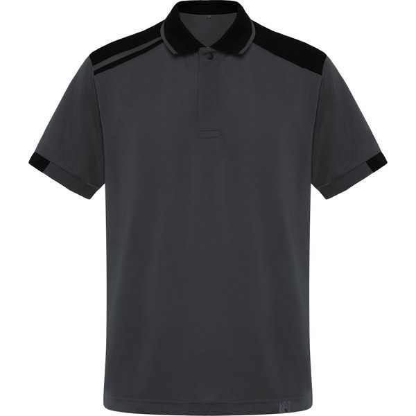 Roly PO8410 - SAMURAI Antibacterial short-sleeve polo shirt in a colour combination design