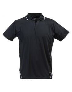 Mustaghata MAGIC - ACTIVE POLO FOR MEN 160G SHORT SLEEVES Nero