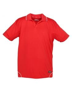 Mustaghata MAGIC - ACTIVE POLO FOR MEN 160G SHORT SLEEVES Red