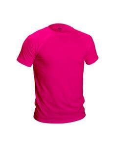 Mustaghata RUNAIR - Aktives T-Shirt für Männer kurze Ärmel Fuschia