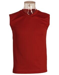 Mustaghata SPRINT - Camiseta sem mangas unissex 140 g Vermelho