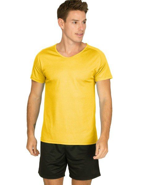 Mustaghata WINNER - Camiseta activa para hombres mangas cortas y raglantes 125g