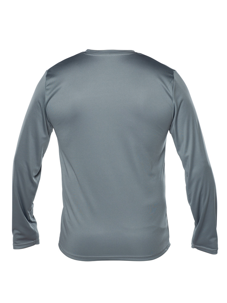 Blank Activewear M635 - Men's Long Sleeve T-Shirt, 100% Polyester Interlock, Dry Fit