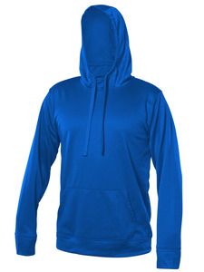 Blank Activewear ML475 - Hoodie Mock Neck, Knit, 100% Polyester PK Fleece Royal Blue