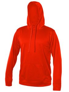 Blank Activewear ML475 - Hoodie Mock Neck, Knit, 100% Polyester PK Fleece Red