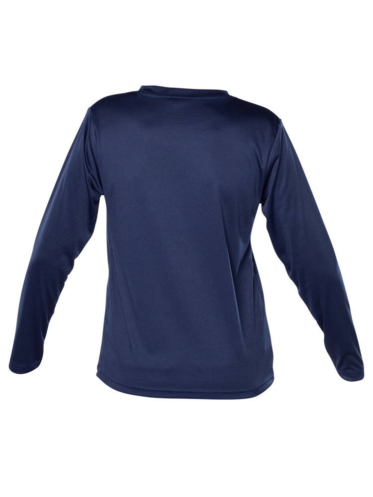 Blank Activewear Y635 - Youth Long Sleeve T-shirt, 100% Polyester Interlock, Dry Fit