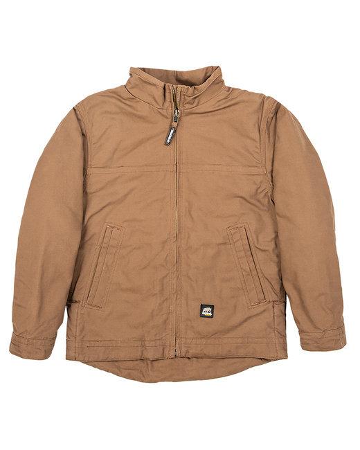 Berne JL17 - Men's Flagstone Flannel-Lined Duck Jacket