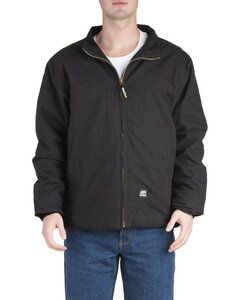 Berne JL17 - Mens Flagstone Flannel-Lined Duck Jacket