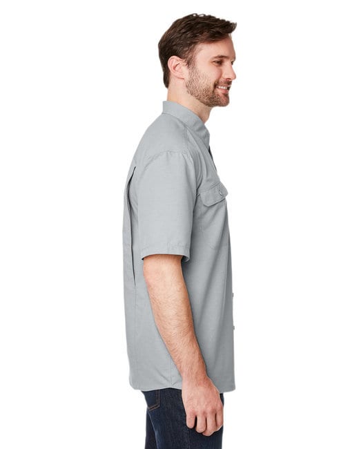 Dri Duck 4445DD - Men's Crosswood Dobby Short-Sleeve Woven Shirt
