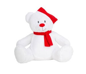 MUMBLES MM573 - CHRISTMAS BEAR White / Red