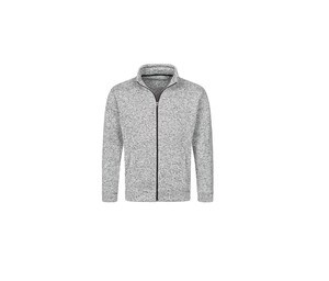 Stedman ST5850 - Outdoor Knitted Mens Fleece Light Grey
