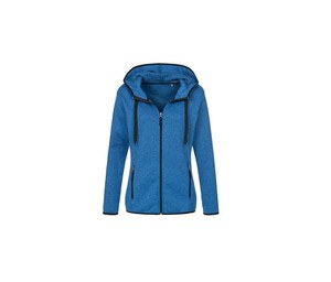 Stedman ST5950 - Outdoor Knitted Ladies Fleece Blue Melange