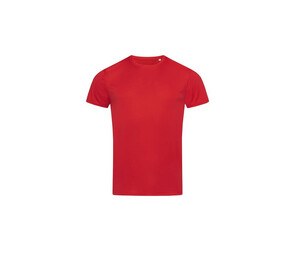 Stedman ST8000 - Sports T-Shirt Mens Crimson Red