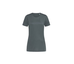 Stedman ST8100 - Sport T-Shirt Damen Granite Grey
