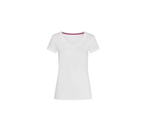 Stedman ST9130 - Megan V-Neck Ladies T-Shirt Weiß