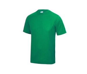 Just Cool JC001J - camiseta neoteric™ transpirable niño Verde pradera
