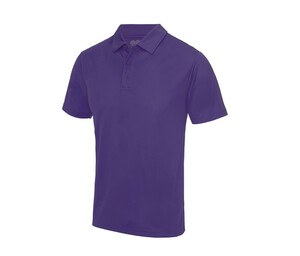 Just Cool JC040 - Breathable men's polo shirt Purple