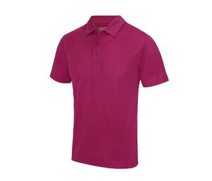 Just Cool JC040 - Atmungsaktives Polo -Hemd für Männer Hot Pink