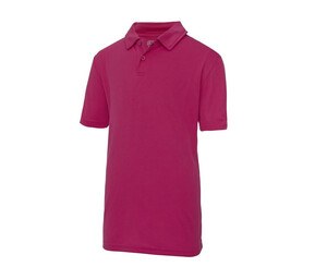 Just Cool JC040J - Breathable children's polo shirt Hot Pink