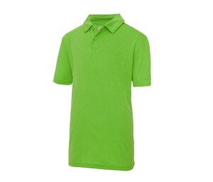 Just Cool JC040J - Breathable children's polo shirt Lime Green
