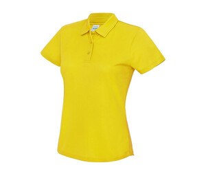 JUST COOL JC045 - Polo femme respirant Sun Yellow