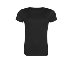 Just Cool JC205 - Women's Recycled Polyester Sports T-Shirt Jet Black