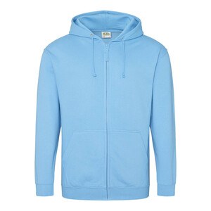 AWDIS JH050 - Zipped sweatshirt Hawaiian Blue