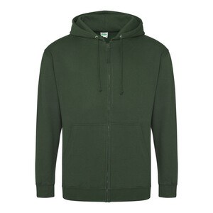 AWDIS JH050 - Zipped sweatshirt Bottle Green