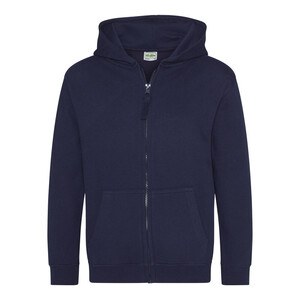 AWDIS JH050J - Zipped sweatshirt Oxford Navy